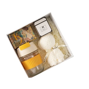 <strong>2026</strong> <strong>Trend</strong> <strong>Products</strong> Luxury Candle Soap Candy Box Pure Cotton Towel Glass Water Cup Spoon Wedding Bridesmaid Guest Gift Set - Product Image 5