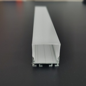 Sdw107 26.5x25.7mm Bề mặt lõm dẫn Dải kênh Nhôm dẫn hồ sơ với PC Opal khuếch tán - Product Image 5