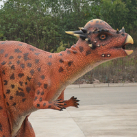 Costume de dinosaure animatronique taille adulte pour parc d'attractions