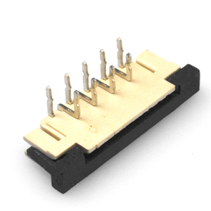 Lá chắn Pitch <span class=keywords><strong>FPC</strong></span> ffc kết nối r-góc bên phải 90 Pitch 0.<span class=keywords><strong>1mm</strong></span> dọc liên hệ với <span class=keywords><strong>1mm</strong></span> 4 pin SMT Hội Đồng Quản trị h5.4mm <span class=keywords><strong>FPC</strong></span> kết nối - Product Image 3