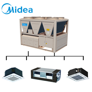 Midea 600CFM Unité de climatisation à cassette encastrée à quatre voies, 4 tuyaux, eau, ventilateur de bobine, montage au plafond pour usine - Product Image 6