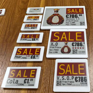 Etiqueta Electrónica Inteligente y Resistente para Almacenes, 4.2 Pulgadas, E-Ink EPD, Ble 5.0, ESL, Etiqueta de Precio Electrónica, E-Paper ESL para Productos y Abarrotes - Product Image 1