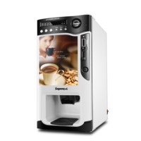 Distributeurs automatiques fraîchement de meulage commerciaux de thé et de café complètement automatiques pour le lieu public
