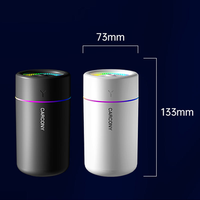 Mini humidificateur ultrasonique de bureau USB en plastique, batterie, lumière d'ambiance Mission Mars, diffuseur d'arômes électrique pour la maison