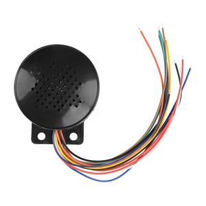 Haut-parleur MP3 9 canaux à déclenchement vocal pour démarrage de voiture, 5V DC 6-35V, avec fonction de rappel vocal, alarme sonore, sirène de recul et klaxon d'alarme - Product Image 1
