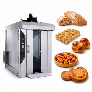 Horno Rotatorio para Hopia Filipina, Máquina para Hornear Challah Israelí, Máquina para Hacer Pan de Mantequilla de Ghana para Fábrica de Alimentos - Product Image 3