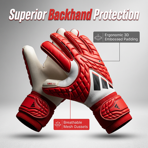 Gants de gardien de but professionnels en latex allemand 3.5mm <span class=keywords><strong>URG</strong></span> 2.0, protection 3D, pour adultes, fabrication OEM ODM personnalisée - Product Image 5