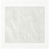 Carreaux de céramique à finition pierre haute blancheur pour murs et sols intérieurs, carreaux de porcelaine pour la décoration de projets résidentiels et hôteliers, carreaux de céramique personnalisés OEM