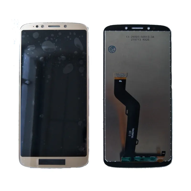 Display Asli untuk Moto G6 Plus LCD Layar Sentuh Digitizer Assembly untuk Motorola Moto G6 Plus Display Suku Cadang Pengganti