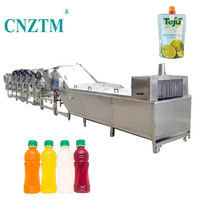 Machine de pasteurisation alimentaire automatique à bain-marie miniature CNZTM, en acier inoxydable 304, économe en énergie, certifiée ISO CE, personnalisable