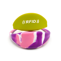 Carte époxy intelligente Rfid étiquette de clé réinscriptible 13.56mhz Nfc 1k duplicateur étiquette d'insigne