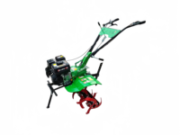 212cc 7HP Mesin Pengolah Tanah Bensin Multifungsi Traktor Tangan untuk Pertanian & Kebun Rumah Tangga, Mesin Pembajak & Penyiang Gulma
