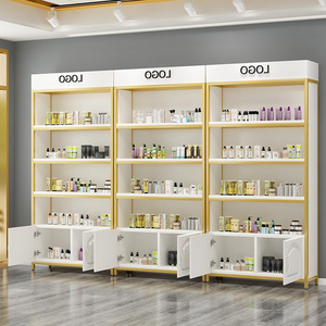 Estantes de supermercado <span class=keywords><strong>Artworld</strong></span> Diseño de sala de exposición de cosméticos Estación de maquillaje al por menor Vitrina de exhibición de muebles - Product Image 4