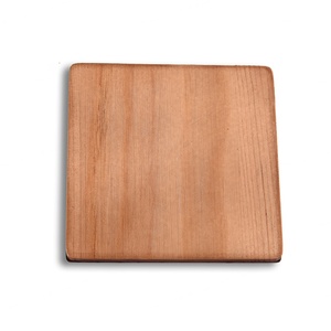 Classical Design Delicate Square Metal Brushed Effect Brass Die Cast Personalized <b>Custom</b> <b>Cup</b> Coaster - Product Image 6