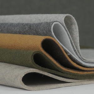Feutre de couleur unie personnalisable, écologique, 100 % <span class=keywords><strong>laine</strong></span> ou polyester, pour travaux manuels - Product Image 2