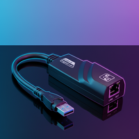 Câble réseau RJ45 SIPU Gigabit 1000 Mbps pour transmission sur 60 m, résolution 4K, USB 3.0, matériau ABS, qualité supérieure