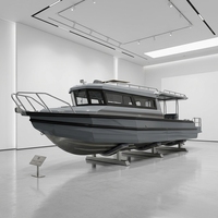 Bateau en aluminium Gospel de 9 m de la fabrique chinoise Easy Craft, bateau en aluminium soudé à vendre au Canada