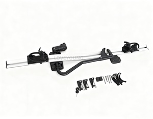 Portabiciclette da tetto in alluminio per auto portabiciclette con Design intelligente inclinabile facile da installare - Product Image 2