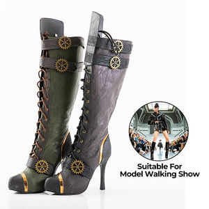 <span class=keywords><strong>Scarpe</strong></span> da ballo <span class=keywords><strong>Polo</strong></span> con fondo rosso <span class=keywords><strong>scarpe</strong></span> da ballo con tacco alto al ginocchio di alta qualità per <span class=keywords><strong>scarpe</strong></span> Sexy con tacchi alti estremi - Product Image 3