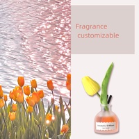Private Label Reed Diffusor Stick Flasche Geburtstags kerzen Luxus Reed Diffusor Sets mit Verpackungs box