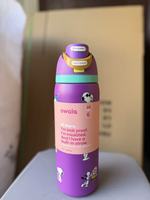 Nouvelle bouteille d'eau sport Owala Vacuum 32oz en acier inoxydable 304, isotherme, avec poignée et paille, pour usage extérieur