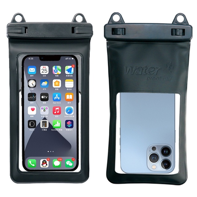 Universal Waterproof Phone Case Water Proof Bag Mobile Phone Pouch PVC Cover for IPhone11 12 13 Pro Xs Max XR 7.5inch