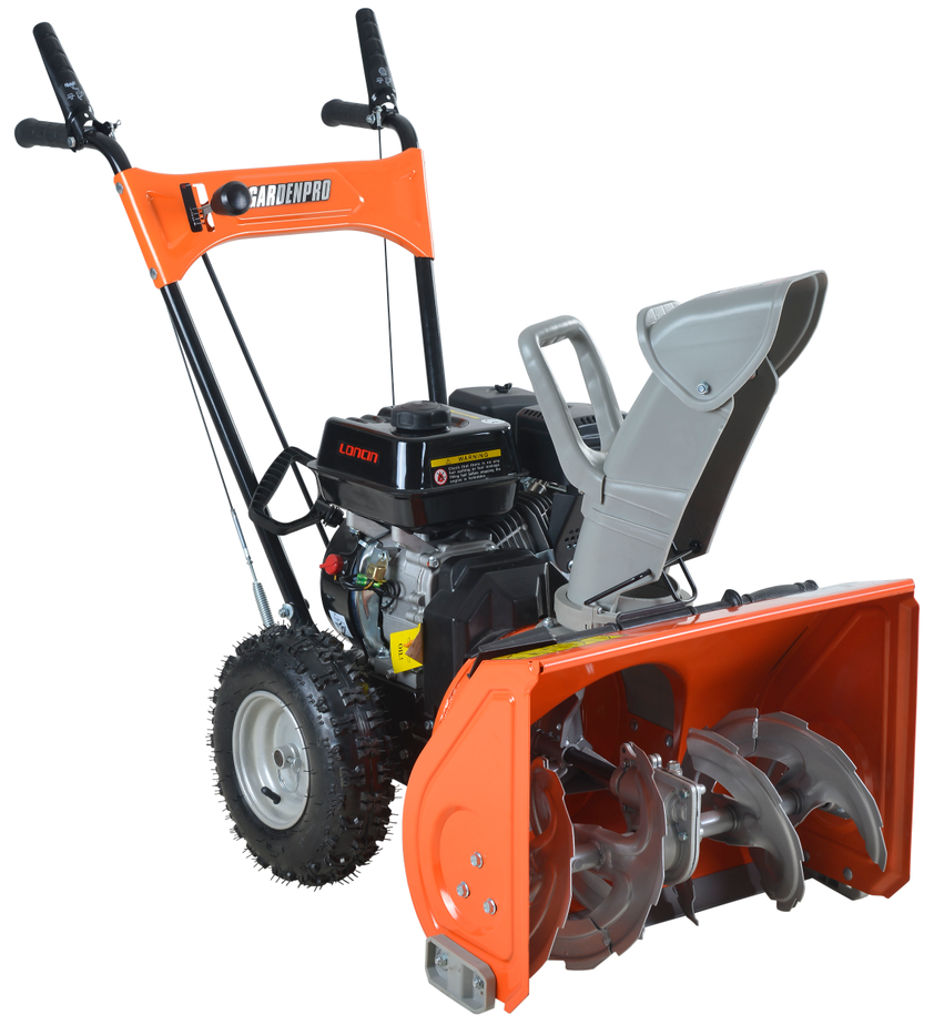 Снегодувка с двигателем Loncin 6 Hp 196cc, ручная снегодувка 22 дюйма 24 дюйма