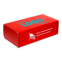 Emballage en papier imprimé personnalisé de boîte de magazine de munitions de carton de bon prix pour 9mm .223 .222 .300 munitions avec des combos de plateau