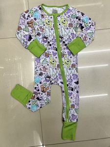 RTS ลดกระหน่ำซิปลายไม้ไผ่สำหรับฤดูใบไม้ร่วงพร้อมซิปสองทางสำหรับทุกเพศ - Product Image 2