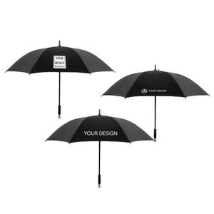 Customized Logo 27 Inch Long Handle <b>Umbrella</b> <b>Windproof</b> Reinforced Frame <b>Umbrella</b> for 4S Auto Dealership Promotion Business Gifts - Product Image 2