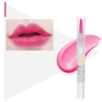 Vente en Gros de Tubes de Brillant à Lèvres 5ml avec Boîte et Logo Lèvres roses Brillant à Lèvres à Lumière Permanente Tatouage Après-Soin Marque Privée