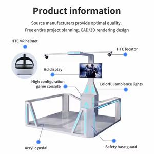 Simulador <span class=keywords><strong>de</strong></span> tiro 9D VR <span class=keywords><strong>de</strong></span> alta ganancia 1000W Diversión <span class=keywords><strong>completa</strong></span> 60PCs <span class=keywords><strong>Película</strong></span> Juegos <span class=keywords><strong>de</strong></span> realidad virtual Plataforma para caminar en interiores Centros comerciales - Product Image 4