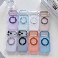 Étui de téléphone à double support avec recharge sans fil pour iPhone 18 Pro Max, accessoires magnétiques pour iPhone 18 17 16 15 14 13