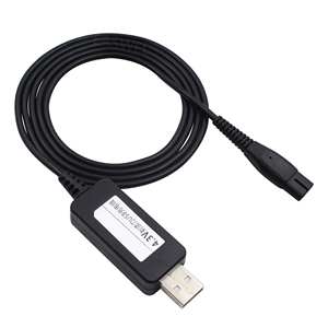 A00390 4,3 V <span class=keywords><strong>Cable</strong></span> de carga USB Adaptador de <span class=keywords><strong>cable</strong></span> para <span class=keywords><strong>PHILIPS</strong></span> Norelco OneBlade QP2520 QP2521 QP2523 <span class=keywords><strong>Cable</strong></span> de carga para <span class=keywords><strong>afeitadora</strong></span> - Product Image 3