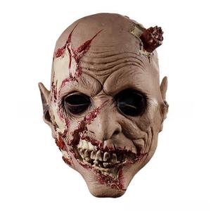 Masques de fête en latex pour cosplay de <span class=keywords><strong>film</strong></span>, <span class=keywords><strong>démon</strong></span> effrayant, visage entier, pour Halloween, Noël, mascarade - Product Image 1