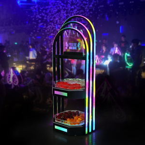 Plateau à fruits LED à 3 niveaux, plateau lumineux pour bar, KTV, discothèque - Product Image 2