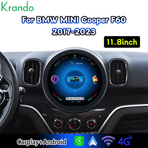 Autoradio GPS 11,8 pouces pour BMW <span class=keywords><strong>MINI</strong></span> <span class=keywords><strong>Cooper</strong></span> F60 F54 F55 F56 2017-2023, autoradio stéréo, unité principale, CarPlay sans fil, navigateur Qualcomm - Product Image 1