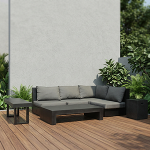 Wholesaler Lightweight concrete <b>sofa</b> patio <b>sofa</b> <b>bed</b> set for Villa Resort Balcony Patio Living Room Use - Product Image 4