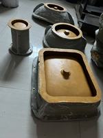 Moule en Silicone Carré pour Lavabo en Béton Domestique – Moules en Silicone pour Éviers et Vasques en Béton