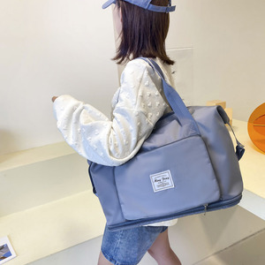 Bolsa de Viaje Deportiva, Plegable, Expandible, Impermeable, con Cierre, para Yoga, Fin de Semana, Gimnasio, OEM ODM - Product Image 3