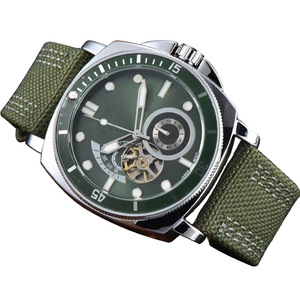 <span class=keywords><strong>Reloj</strong></span> Automático con Correa de Tela y Logotipo Personalizado, <span class=keywords><strong>Reloj</strong></span> de Moda con Zafiro, Resistente al Agua, <span class=keywords><strong>Reloj</strong></span> Automático con Código de Tiempo, <span class=keywords><strong>Reloj</strong></span> Masculino - Product Image 2