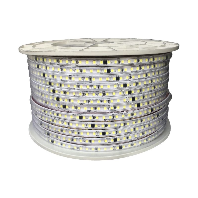 Высоковольтная Светодиодная лента AC100V 110V 120V 220V 230V 240V SMD2835 водонепроницаемая светодиодная лента 120 светодиодов/m 100m светодиодная лента
