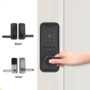 Kunci Pintar Anti Maling Biometrik Elektrik Tt Set Dengan Kontrol Aplikasi, Kunci Digital Tanpa Kunci untuk Rumah, Kenop Otomatis untuk Pintu - Product Image 6