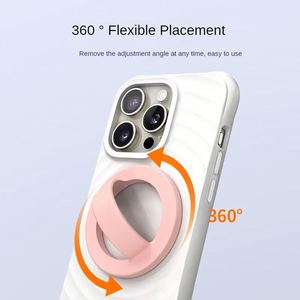 Funda de Silicona con Anillo Magnético Universal para Teléfono Apple, Antideslizante, a Prueba de Golpes, Soporte Portátil y Estable - Product Image 3
