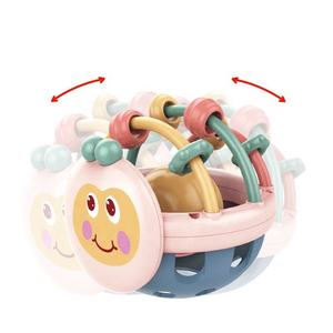 שאינו רעיל סיליקון רעשן חושי teether תינוק חושי בקיעת שיניים צעצוע רעשן משקולת מוסיקה סיליקון צעצוע