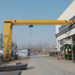 Palan mécanique de fabrication, équipement de levage en usine, capacité 1 tonne, avec télécommande, portique sur Rail