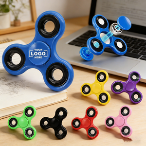 Acceptabel reclame-artikel met aangepast logo: kleurrijke fidget spinner stressverlichter voor reclame en zakelijke geschenken - Product Image 2