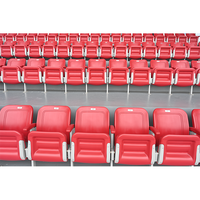 Excellent Sièges d'extérieur pliables en plastique pour stades de football intérieurs et extérieurs