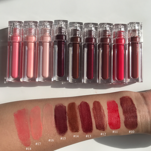 ลิปกลอสขายดี หายาก เนื้อมันวาวแบบกระจก ไม่เหนียวเหนอะหนะ 18 เฉดสี วีแกน บำรุงริมฝีปากชุ่มชื้น - Product Image 5