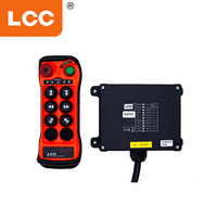 LCC QA600 Télécommande radio sans fil étanche IP67 6 boutons pour camion pompe à béton